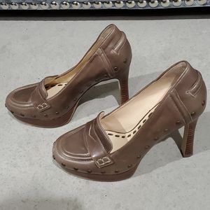 Enzo Angiolini Leather Pumps